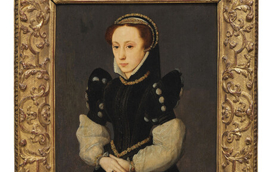 GILLIS CLAEISSENS (BRUGES 1526-1605), Portrait d’une femme noble