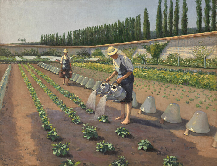 GUSTAVE CAILLEBOTTE (1848-1894) Les Jardiniers