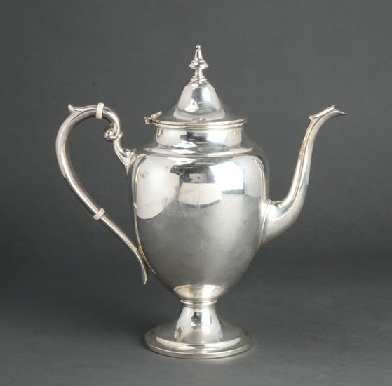 Gorham Sterling Silver "Puritan" Coffee / Tea Pot