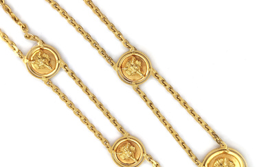 Gucci - 18 carati Oro - Collana Peso Totale :...