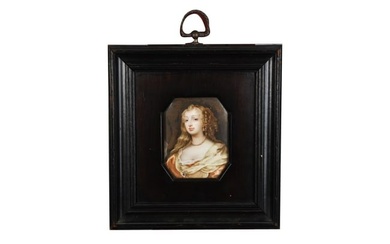 Henry Bone Miniature of Queen Charlotte