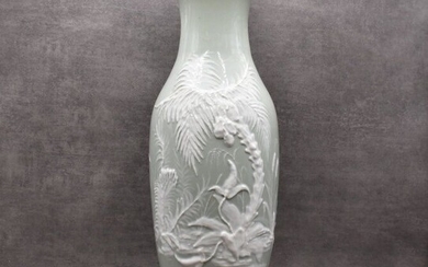 Important vase potiche en céramique céladon... - Lot 58 - Alexandre Landre