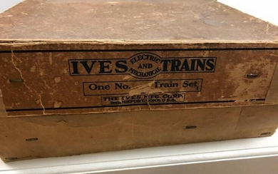 Ives Tin Train In Original Box