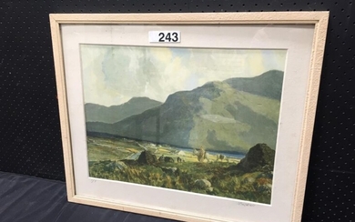 J H Craig, "Connemara Island", limited edition decorative print, 53 x 64 cm