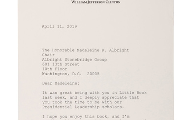JOHNSON, Stephen. Farsighted: How We Make the Decisions That Matter the Most. 2018. FIRST EDITION. PRESENTED BY PRESIDENT CLINTON WITH A TYPED LETTER.