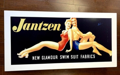 Jantzen Clothing Illustration -by Famed Illustration