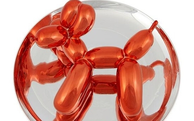Jeff Koons, Balloon Dog, 1995, porcelain