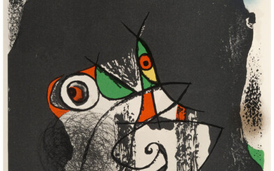 Joan Miro (1893-1983), Les Révolutions Scéniques du XXe Siècle (1975)