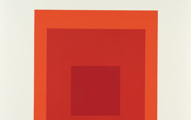 Josef Albers 1888 Bottrop – New Haven 1976 Hommage to the Square. Edition Keller Ia – Ik