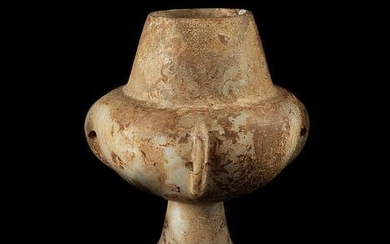 Kykladische Kandila – Vierhenkel-Vase