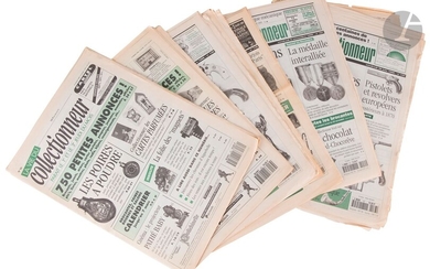 La vie du collectionneur Lot de 8 journaux... - Lot 58 - Ader