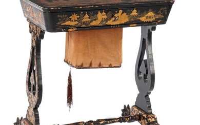 (-), Lacquer handicraft furniture, all outside and inside...