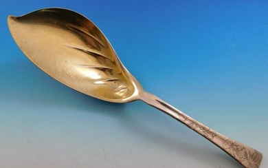 Lap Over Edge Acid Etched by Tiffany Sterling Silver Ice Cream Server GW 11 3/8"