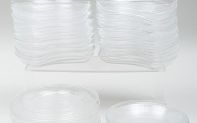 Large Group of Lalique Side Dishes
