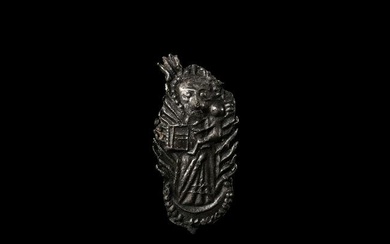 Medieval 'Thames' Pewter Annunciation Pilgrim's Badge
