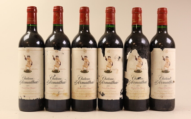 Mixed lot Margaux 1995-1999