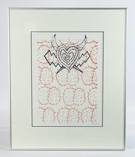 Modernist Signed Lithograph