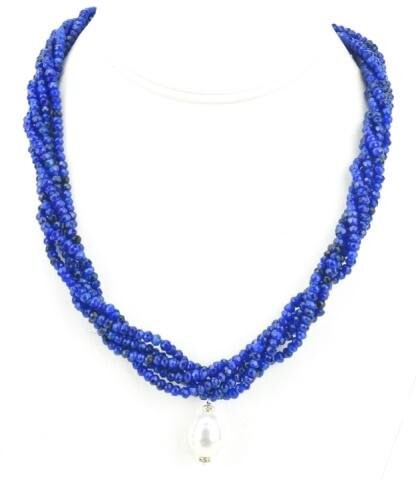 Multi Strand 250 Carat Sapphire Bead Necklace