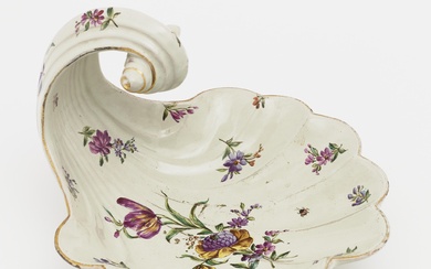 A shell-shaped bowl - Emile Gallé, Nancy, circa 1880