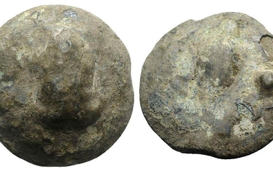 Northern Apulia, Luceria, c. 225-217 BC. Cast Æ Uncia (30mm,...
