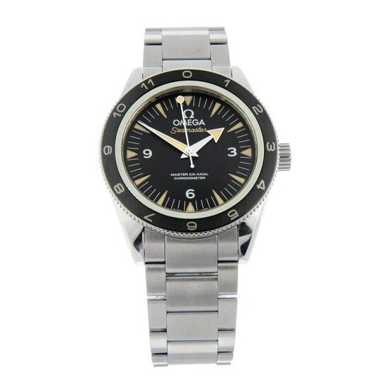 OMEGA - a limited edition 'Spectre' Seamaster 300 bracelet watch. Number 3572/7007. Stainless steel