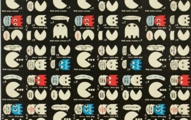 Original 1970's Vintage PacMan Uncut Sticker Sheet