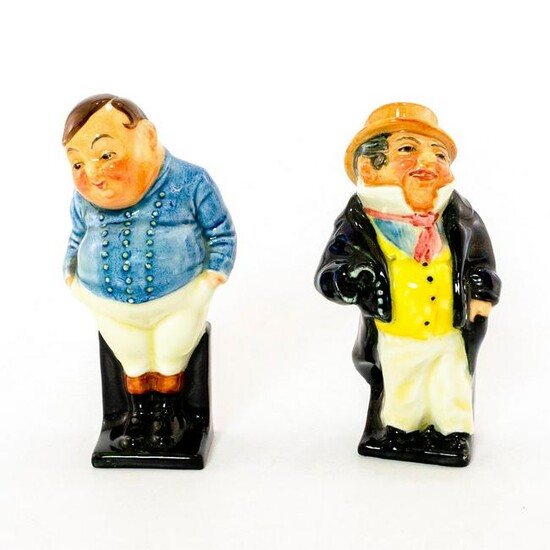 Pair of Royal Doulton Figurines, Fat Boy and Captain