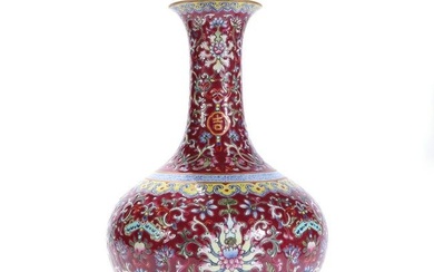 Pastel flower vase