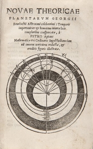 Peurbach, Georg. Novae theoricae planetarum. Venezia, Giovanni Antonio e Pietro Nicolini da Sabbio e Melchiorre Sessa, 1545.