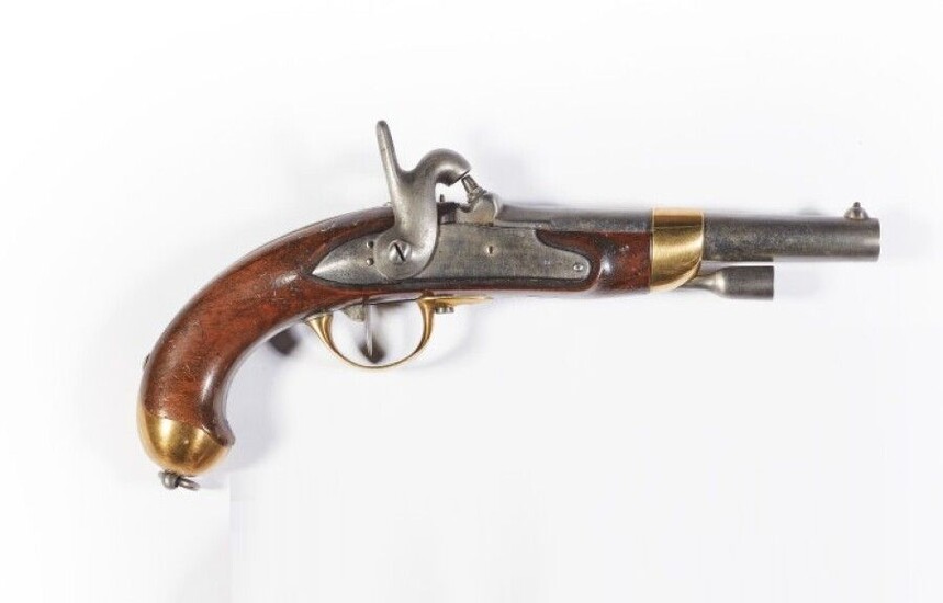 Pistolet d'arçon modèle 1822 Tbis construit... - Lot 58 - Audap & Associés