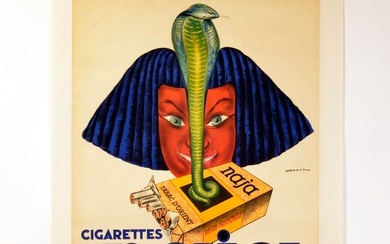 Plakat, Naja Cigarettes