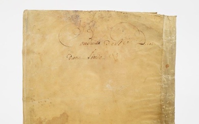 "Pondichéry [INDES FRANÇAISES]. Manuscrit relié intitulé "" Conduite de Monsieur de Lally depuis son arrivée...