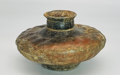 Pre-Columbian Colima Pottery Cactus Vessel