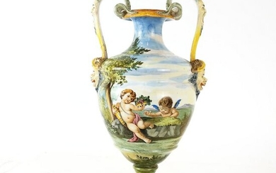 Richard Ginori Glazed Ceramic Vase