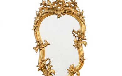 Rococo mirror.
