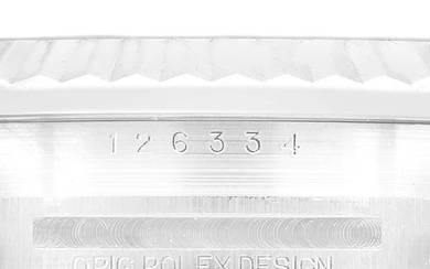 Rolex Datejust 41 Steel White