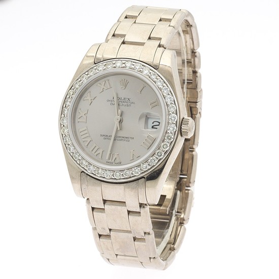 Rolex Gold and Diamond Pearlmaster Model 81209