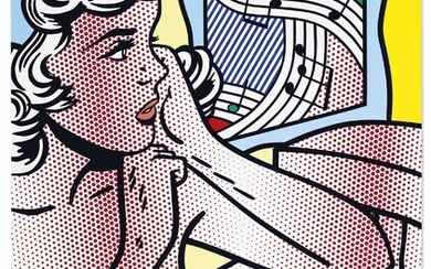 Roy Lichtenstein (1923-1997), Nude with Joyous Painting