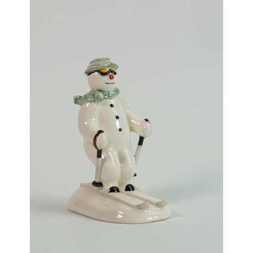 Royal Doulton snowman figure The Skier :DS21.