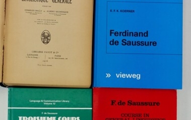 SAUSSURE, F. de. Cours de linguistique générale. Publ. p. Ch. Bally & A. Sechehaye avec...