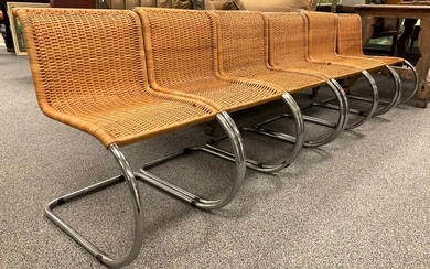 SET 7 LUDWIG MIES VAN DER ROHE FOR KNOLL MR CHAIRS