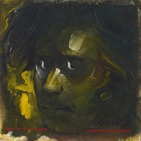 SUNIL DAS (1939-2015) Untitled (Self Portrait)
