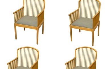 Set of Four Stendig Arm Chairs