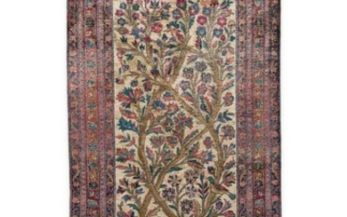 Silk Kashan 128 X 59 Cm