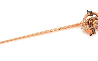 Stick pin as a gift from George V when Prince of Wales
