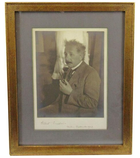 Superb Albert Einstein Photo, Among the Finest Known