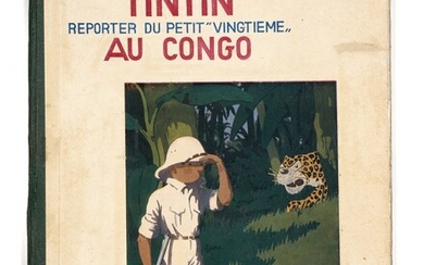 TINTIN N°2 Les Aventures de Tintin reporter du Petit «Vingtième» au Congo