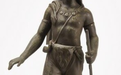 Tammany Spelter Figure of Indian