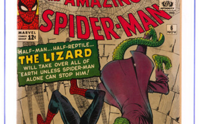 The Amazing Spider-Man #6 (Marvel, 1963) CGC FN 6.0...
