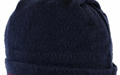 The Royal Mail Hat occasionally worn by Pen Hadow in 2003 Royal Mail 'beanie hat' worn during...